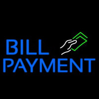 Bill Payment Neon Sign