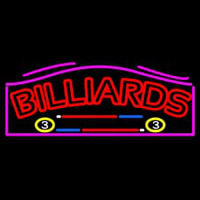 Billiards 1 Neon Sign