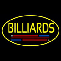 Billiards 3 Neon Sign