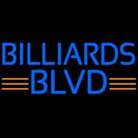 Billiards Blvd Neon Sign