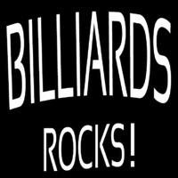 Billiards Rocks Neon Sign