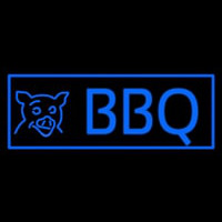 Blue Bbq Neon Sign