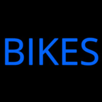 Blue Bikes Neon Sign
