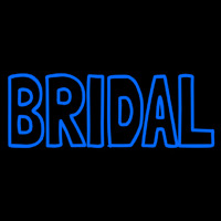 Blue Bridal Block Neon Sign