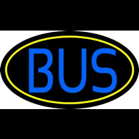 Blue Bus Neon Sign