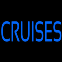 Blue Cruises Neon Sign