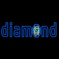 Blue Diamond Neon Sign