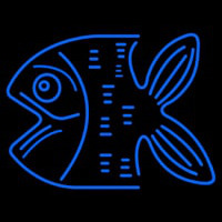 Blue Fish Neon Sign