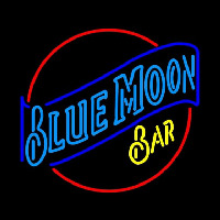 Blue Moon Bar Beer Sign Neon Sign