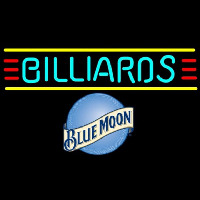 Blue Moon Billiards Te t Borders Pool Beer Sign Neon Sign