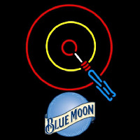 Blue Moon DART Beer Sign Neon Sign