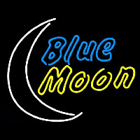 Blue Moon Yellow Beer Sign Neon Sign