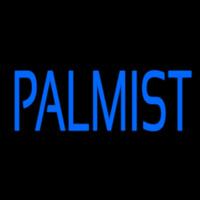 Blue Palmist Block Neon Sign