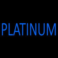 Blue We Buy Platinum Neon Sign