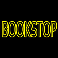 Book Stop Neon Sign