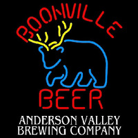 Boonville Deer Anderson Valley Neon Sign
