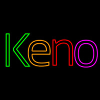 Border With Keno 1 Neon Sign