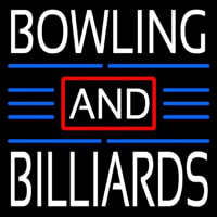 Bowling And Billiards 1 Neon Sign