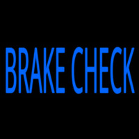 Brake Check Neon Sign