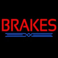 Brakes Block Neon Sign