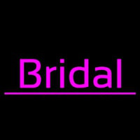 Bridal Cursive Purple Line Neon Sign