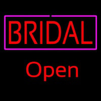 Bridal Red Open Neon Sign