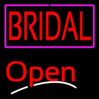 Bridal Script2 Open Neon Sign