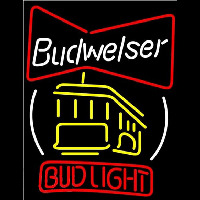 Bud Cable Car Beer Sign Neon Sign