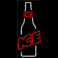 Bud Ice Bottle Beer Sign Neon Sign