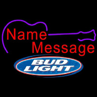 Bud Light Acoustic Guitar Beer Sign Neon Sign