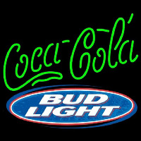 Bud Light Coca Cola Green Beer Sign Neon Sign