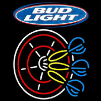 Bud Light Darts Pin Beer Sign Neon Sign