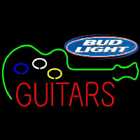 Bud Light Guitar Flashing Beer Sign Neon Sign