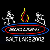 Bud Light Salt Lake 2002 Neon Sign