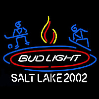 Bud Light Salt Lake 2002 Neon Sign