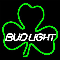 Budlight Green Clover Beer Sign Neon Sign