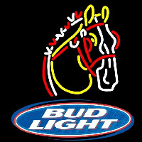 Budlight Logo Horse Beer Sign Neon Sign