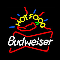 Budweiseer Hot Food Neon Sign