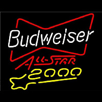 Budweiser All Star 2000 Beer Sign Neon Sign