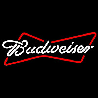 Budweiser Bowtie Beer Sign Neon Sign