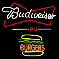 Budweiser Burgers Neon Sign