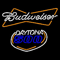 Budweiser Daytona 500 Beer Sign Neon Sign