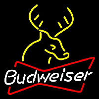 Budweiser Deer 24 24 Beer Sign Neon Sign