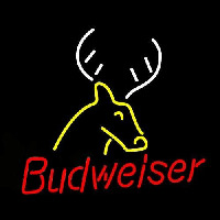 Budweiser Deer Beer Sign Neon Sign