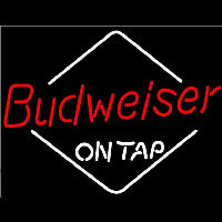 Budweiser Diamond On Tap Beer Sign Neon Sign