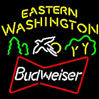 Budweiser Eastern Washington Neon Sign