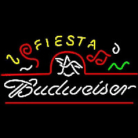 Budweiser Fiesta Marquee Beer Sign Neon Sign
