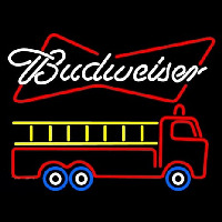 Budweiser Fire Brigade Neon Sign