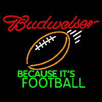 Budweiser Football Beer Sign Neon Sign