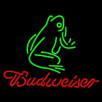 Budweiser Frog Neon Sign